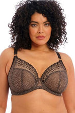 Load image into Gallery viewer, Elomi Matilda Plunge Underwire with J-Hook #8900 LEOPARD