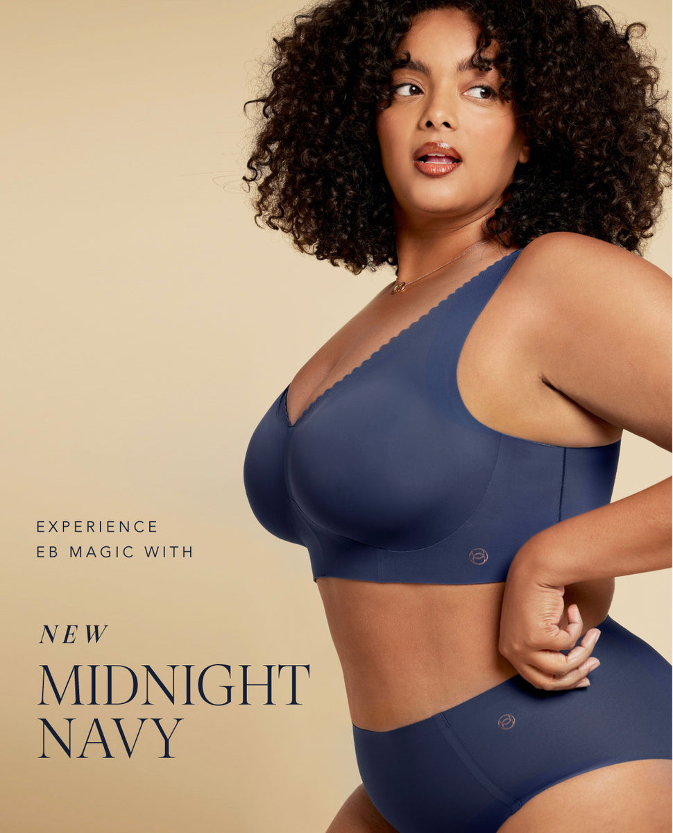 Evelyn & Bobbie Defy Bra --Shockingly Supportive, Wireless Comfort