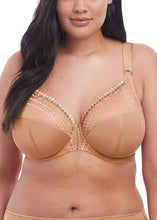 Load image into Gallery viewer, Elomi Matilda Plunge Underwire with J-Hook #8900 CAFE AU LAIT