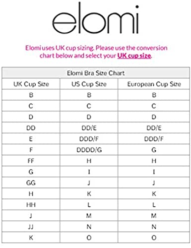 Elomi Bra Size Chart & Bra Sizing