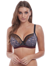 Load image into Gallery viewer, Freya Wild Print Unline Plunge Bra-- In Black Zebra and Grey Cheetah!