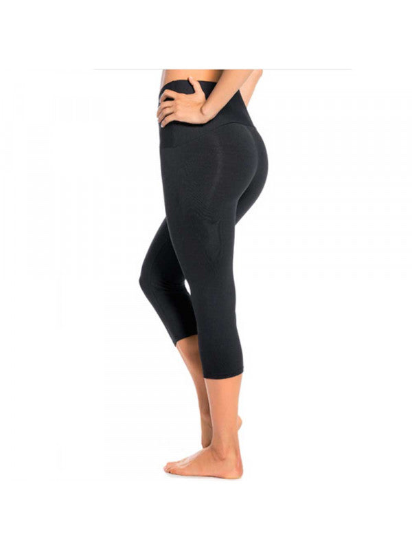 Leonisa High Waisted Tummy Control Leggings for Women - Waist Compression  Shapewear Black at  Women's Clothing store