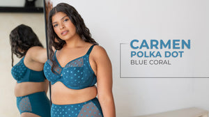 Fit Fully Yours Carmen Polka Dot Underwire Bra #B2498