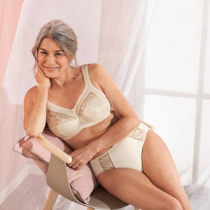 Anita #5349 Embroidered Soft Cup Bra with Pockets