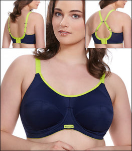 Elomi womens Plus-size Energise Underwire sports bras, Nude, 42F US at   Women's Clothing store