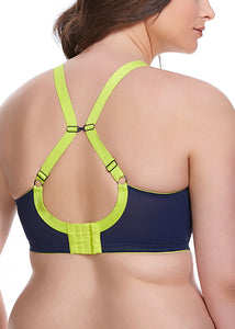 Elomi Energise Sports Bra 8041 Underwired Multiway Maximum Support D to K  Cups 