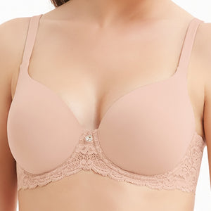 Montelle #9320 Full Cup T-Shirt Bra Basic Colors-- A Best Seller in B-H Cups!