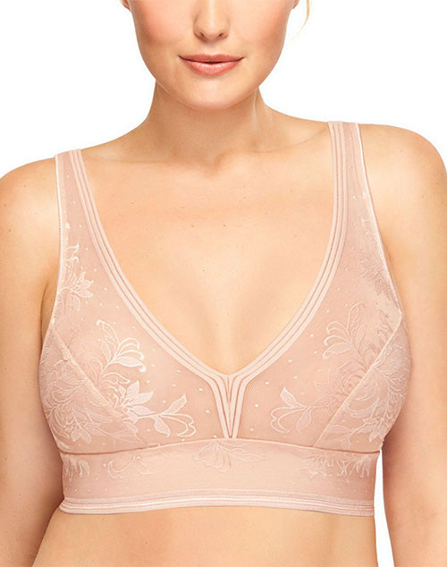 Wacoal Net Effect Bralette #810340-- Great up to a DDD! Band Sizes 32-42!
